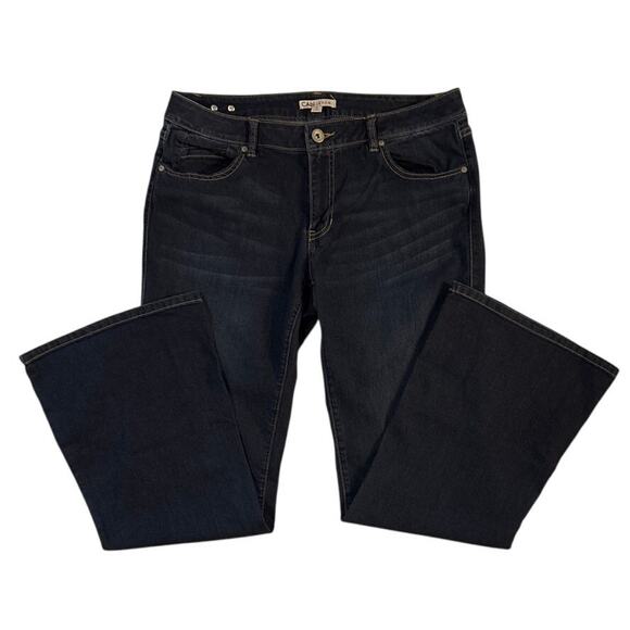 CAbi Jeans Size 12 Style 749R Bootcut Dark Wash Denim Women’s 31” Inseam - Picture 1 of 6